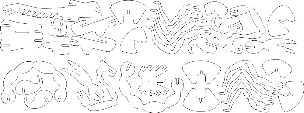 Intra απο ξύλο plywood 3mm-4mm πάχος - Scorpion 3D Puzzle Δίασταση 30x30 cm Intraeaxys-51rmv3o6