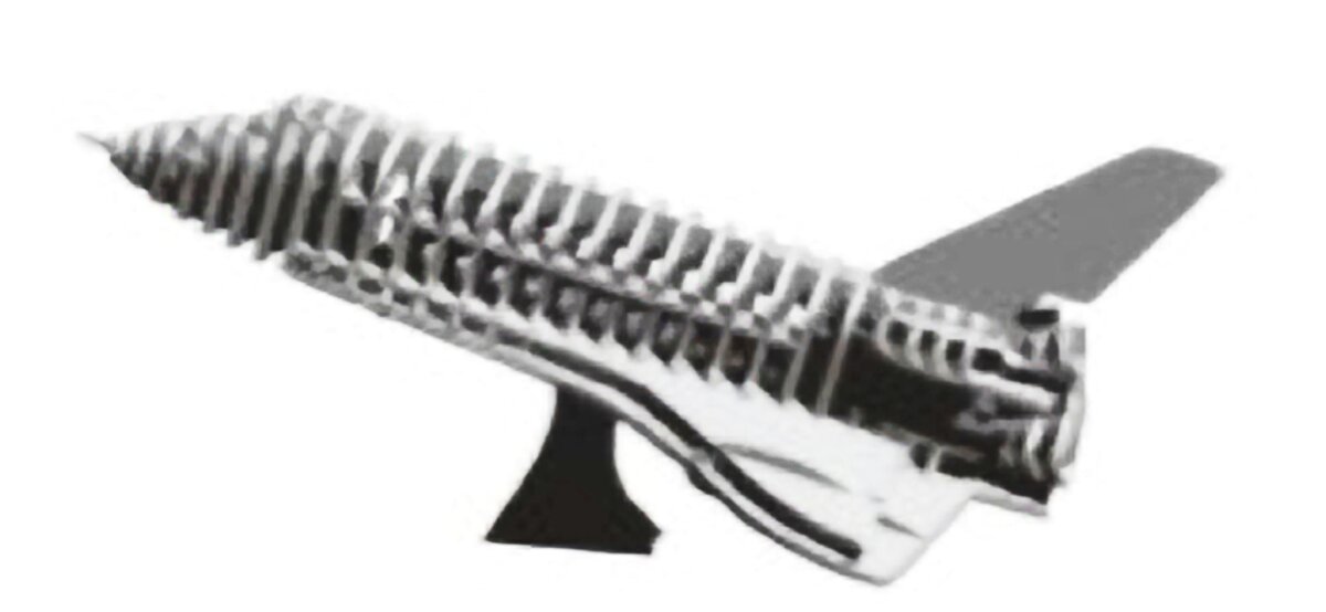 Intra απο ξύλο plywood 3mm-4mm πάχος - Αρχείο PDF Space Shuttle Model Kit Δίασταση 30x30 cm Intraeaxys-zo9dlx7k