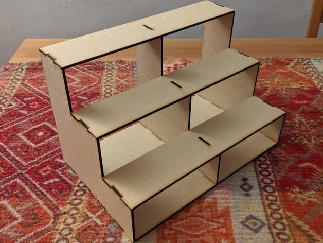 Intra απο ξύλο plywood 3mm-4mm πάχος - Σχάρα μπαχαρικών 3 χλστ Δίασταση 30x30 cm Intraeaxys-m1d6xzx7