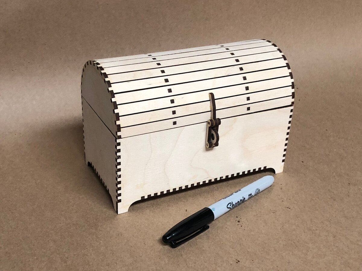 Intra απο ξύλο plywood 3mm-4mm πάχος - Πρότυπο κουτιού θησαυρού Δίασταση 30x30 cm Intraeaxys-eo20jlm7