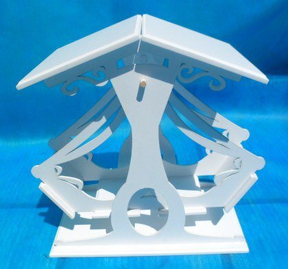 Intra απο ξύλο plywood 3mm-4mm πάχος - Κούνια κήπου Δίασταση 30x30 cm Intraeaxys-6o3xnron