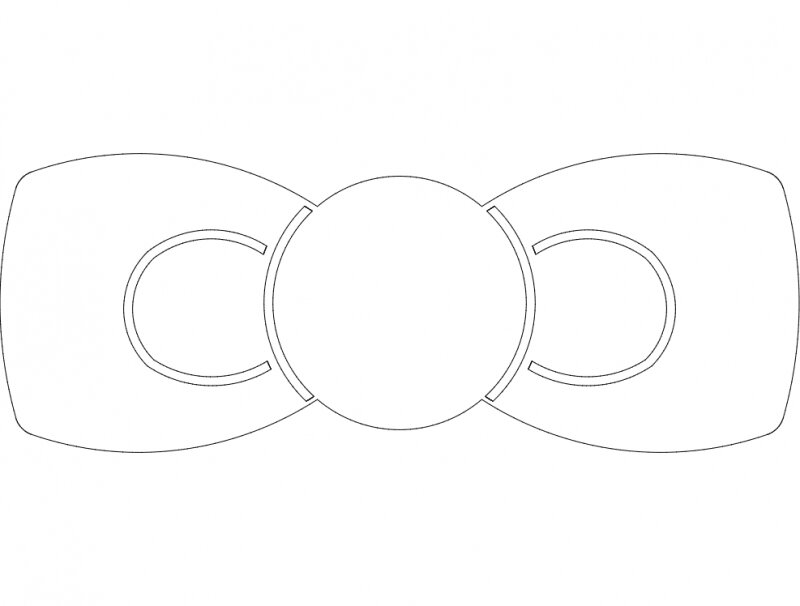 Intra απο ξύλο plywood 3mm-4mm πάχος - Τόξο 2 Δίασταση 30x30 cm Intraeaxys-ro649q7x