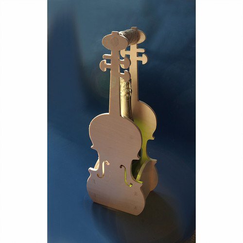 Intra απο ξύλο plywood 3mm-4mm πάχος - Κουτί για βιολί σαμπάνιας Δίασταση 30x30 cm Intraeaxys-m1dk4eok