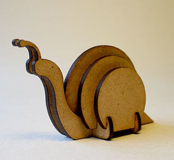 Intra απο ξύλο plywood 3mm-4mm πάχος - Ξύλινο Σαλιγκάρι 3mm Δίασταση 30x30 cm Intraeaxys-joedg5n1