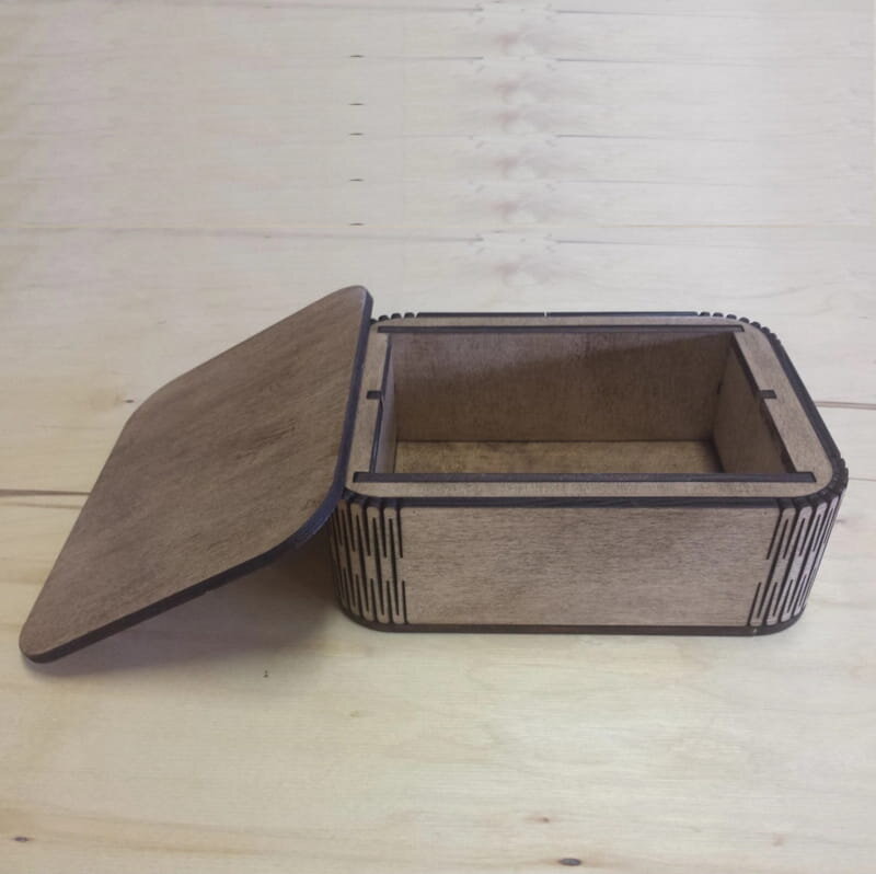 Intra απο ξύλο plywood 3mm-4mm πάχος - Ξύλινο ρηχό κουτί Δίασταση 30x30 cm Intraeaxys-eoxlqx4o