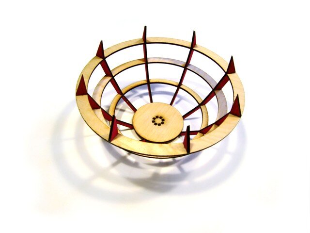 Intra απο ξύλο plywood 3mm-4mm πάχος - Φρουτόπολ 2mm Κόντρα πλακέ Δίασταση 30x30 cm Intraeaxys-ro6y8g37