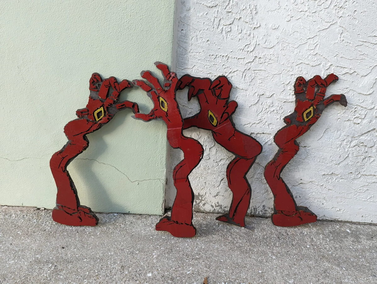 Intra απο ξύλο plywood 3mm-4mm πάχος - Gloom Hands The Legend Of Zelda Tears Δίασταση 30x30 cm Intraeaxys-p7ympe27