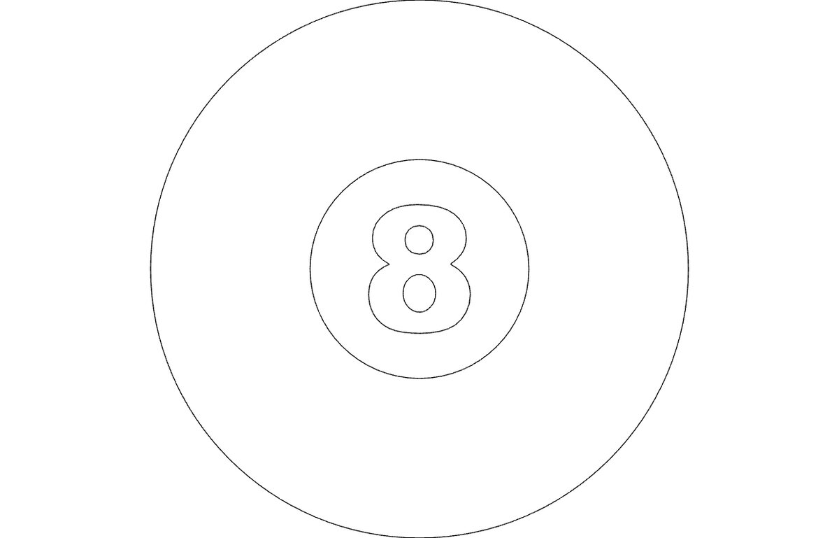 Intra απο ξύλο plywood 3mm-4mm πάχος - Αριθμός Οκτώ 8 σε κύκλο Δίασταση 30x30 cm Intraeaxys-075ykmoz