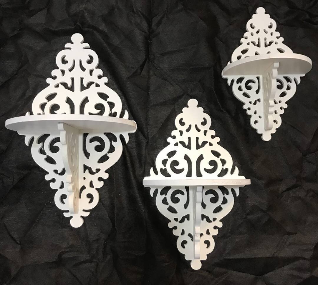 Intra απο ξύλο plywood 3mm-4mm πάχος - Πρότυπο ραφιών αποθήκευσης τοίχου Δίασταση 30x30 cm Intraeaxys-joedkm81