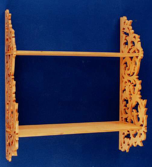 Intra απο ξύλο plywood 3mm-4mm πάχος - Αρχείο PDF Ράφι λουλουδιών Δίασταση 30x30 cm Intraeaxys-eo02x91g