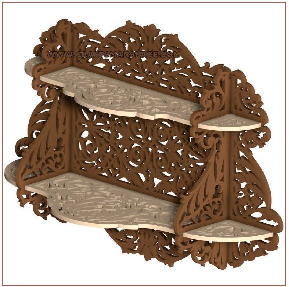 Intra απο ξύλο plywood 3mm-4mm πάχος - Κύλιση Saw Shelf PDF Δίασταση 30x30 cm Intraeaxys-eoxe841z