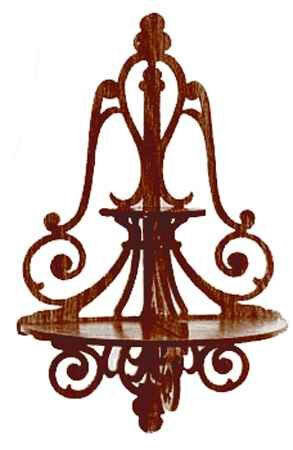 Intra απο ξύλο plywood 3mm-4mm πάχος - Ξύλινο τοίχο ράφι διάνυσμα Δίασταση 30x30 cm Intraeaxys-joe90976