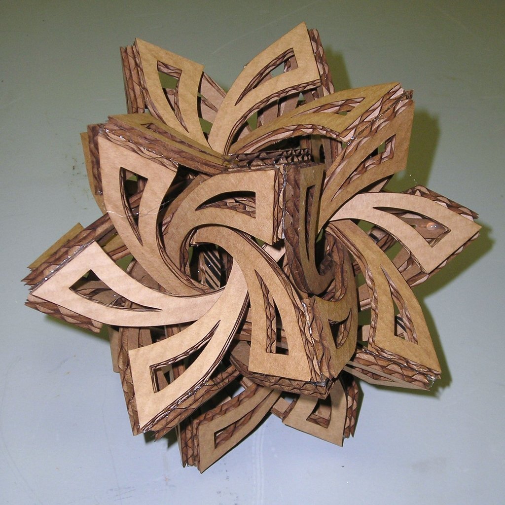 Intra απο ξύλο plywood 3mm-4mm πάχος - Frabjous Sculpture Glue Together Δίασταση 30x30 cm Intraeaxys-lopqz9z7