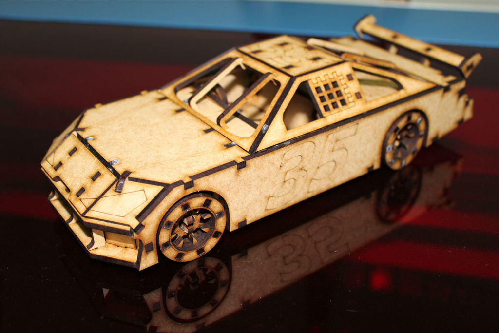 Intra απο ξύλο plywood 3mm-4mm πάχος - Ξύλινο αρχείο PDF Nascar 3D Puzzle 3mm Δίασταση 30x30 cm Intraeaxys-eo0qr931