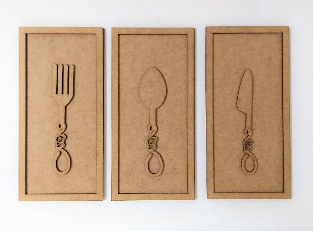 Intra απο ξύλο plywood 3mm-4mm πάχος - Τέχνη τοίχου τραπεζαρίας κουζίνας Δίασταση 30x30 cm Intraeaxys-pok30k87