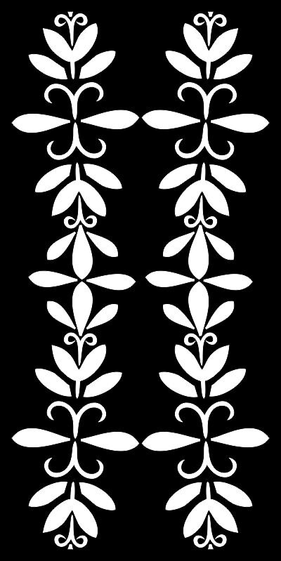 Intra απο ξύλο plywood 3mm-4mm πάχος - Μαύρο λευκό μοτίβα ταπετσαρίας Δίασταση 30x30 cm Intraeaxys-eo4z0d7j