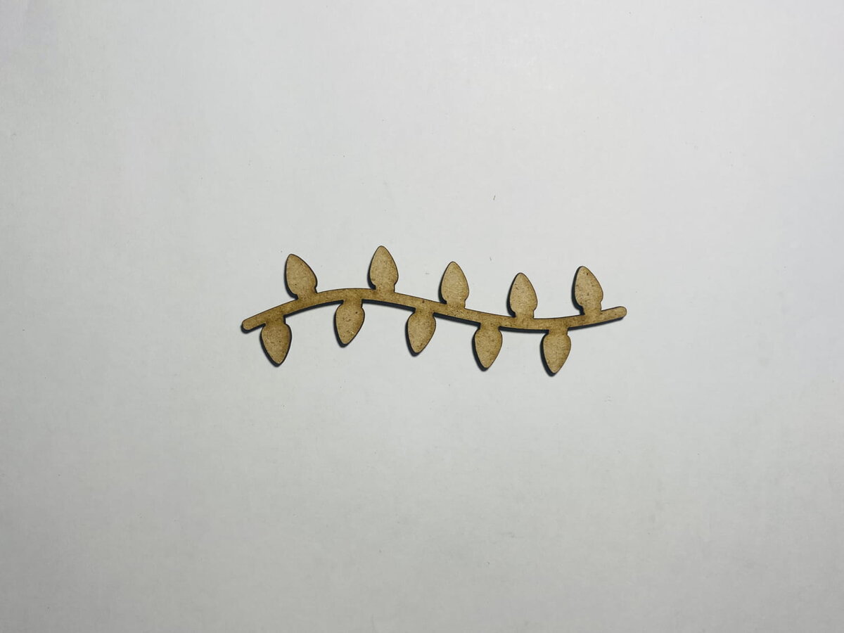 Intra απο ξύλο plywood 3mm-4mm πάχος - Χριστουγεννιάτικα Φωτάκια Ξύλινα κοψίματα Ημιτελής χειροτεχνία Δίασταση 30x30 cm Intraeaxys-p7ym4467