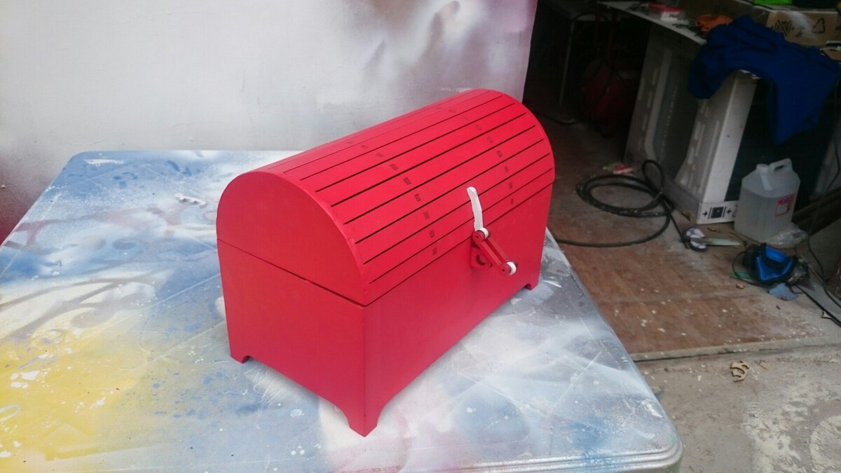 Intra απο ξύλο plywood 3mm-4mm πάχος - Κουτί θησαυρού Δίασταση 30x30 cm Intraeaxys-zo9y32x7