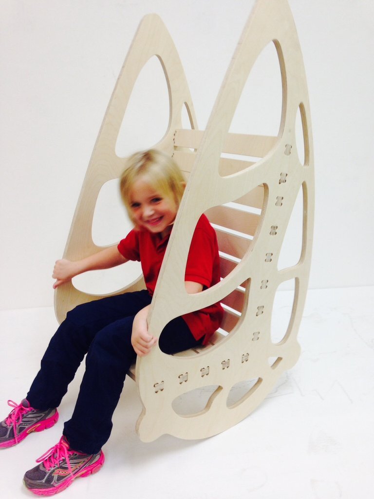 Intra απο ξύλο plywood 3mm-4mm πάχος - Αρχείο PDF σχεδίων CNC καρέκλας Buterfly Δίασταση 30x30 cm Intraeaxys-m1d0037k