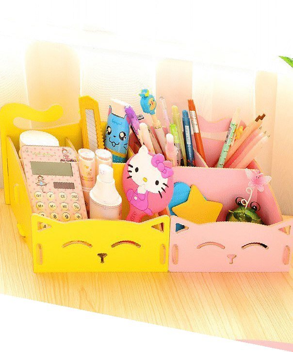 Intra απο ξύλο plywood 3mm-4mm πάχος - Σχέδια cnc κουτιού αποθήκευσης σε σχήμα Cat Δίασταση 30x30 cm Intraeaxys-91j3e87m