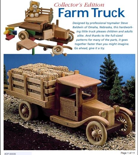 Intra απο ξύλο plywood 3mm-4mm πάχος - Αρχείο PDF Σχέδια Farm Truck Δίασταση 30x30 cm Intraeaxys-67wle9w1
