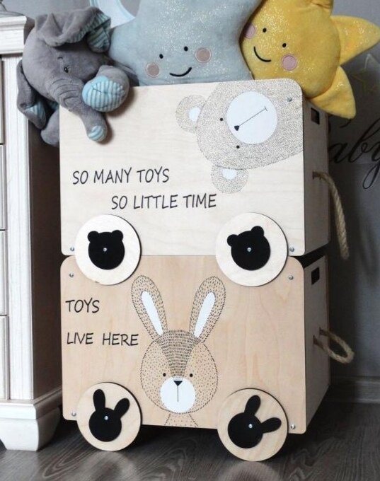 Intra απο ξύλο plywood 3mm-4mm πάχος - Ξύλινα κουτιά παιχνιδιών Κόντρα πλακέ 6mm Δίασταση 30x30 cm Intraeaxys-eo20vy37