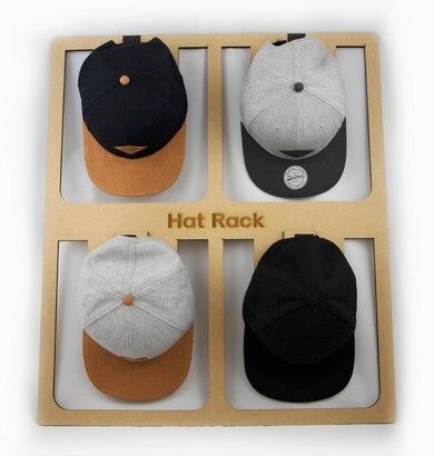 Intra απο ξύλο plywood 3mm-4mm πάχος - Κρεμάστρα Καπάκι Κρεμάστρα τοίχου Δίασταση 30x30 cm Intraeaxys-075y59po