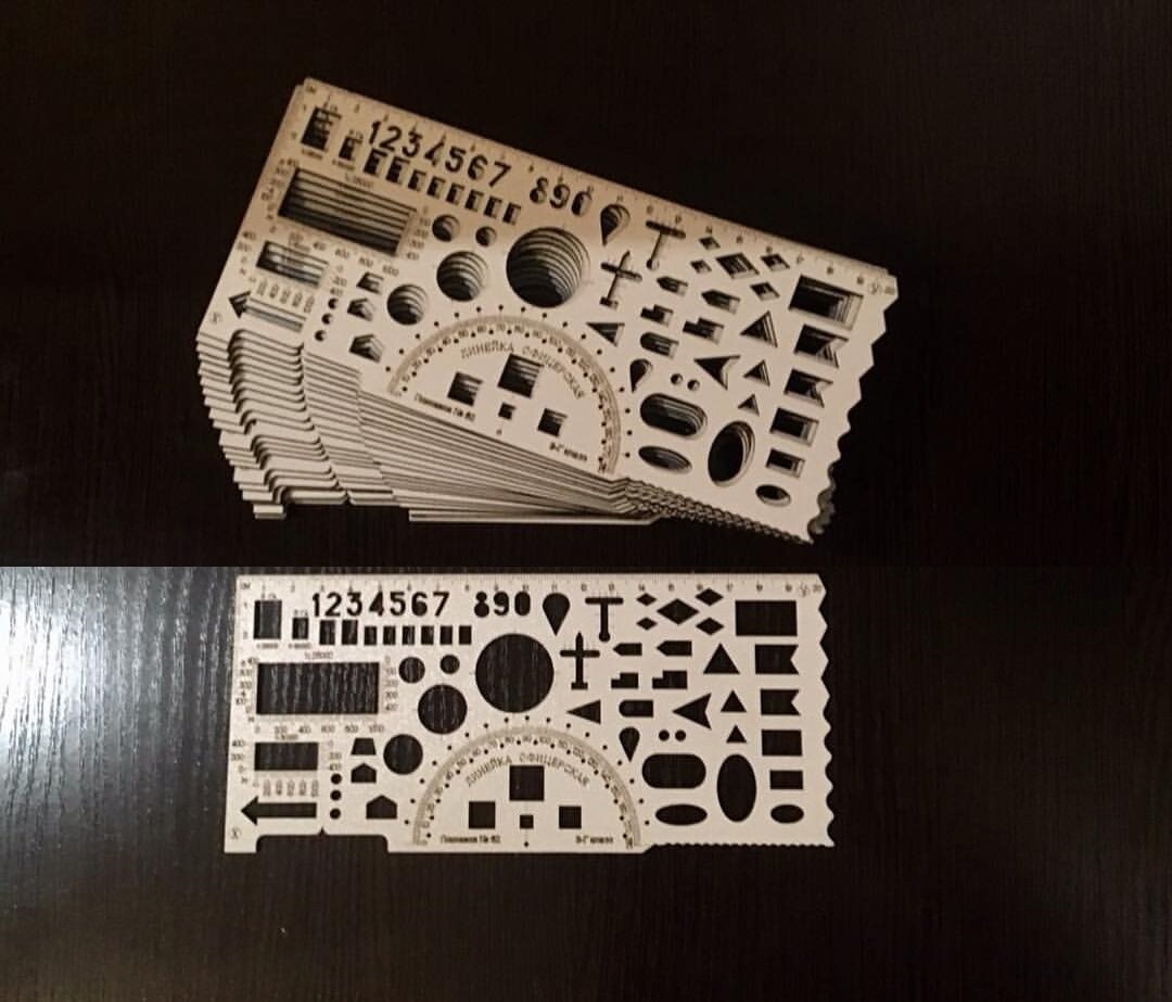 Intra απο ξύλο plywood 3mm-4mm πάχος - Χάρακας προτύπου στένσιλ Δίασταση 30x30 cm Intraeaxys-r1z2m8p1