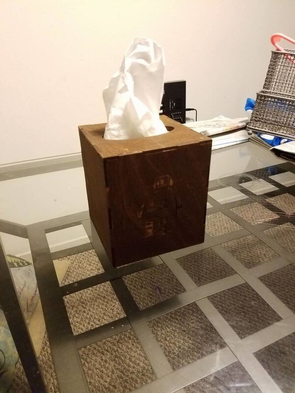 Intra απο ξύλο plywood 3mm-4mm πάχος - Αρχείο PDF προτύπου καλύμματος μικρού κουτιού χαρτιού Δίασταση 30x30 cm Intraeaxys-eo0q3y91