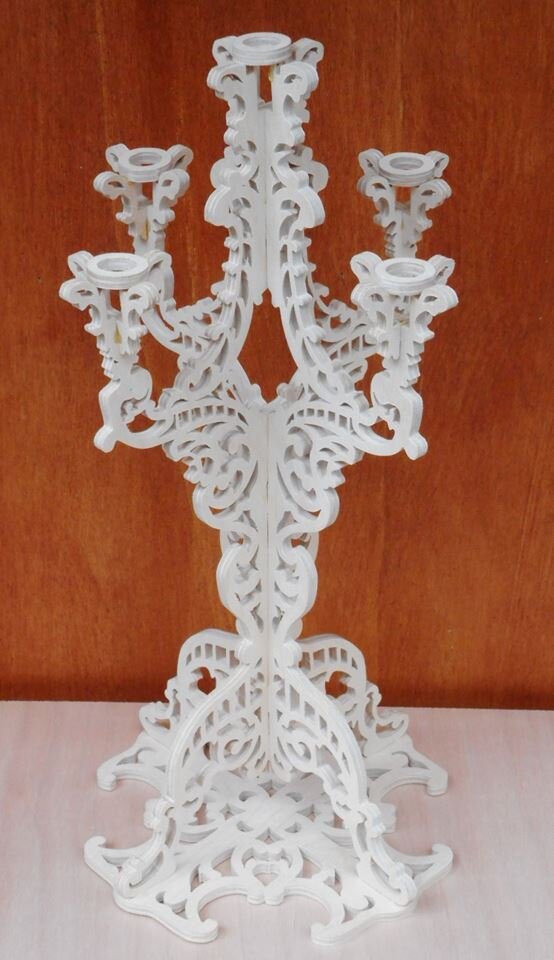 Intra απο ξύλο plywood 3mm-4mm πάχος - Αρχείο PDF Candelabro Δίασταση 30x30 cm Intraeaxys-pok3mmj7