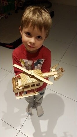 Intra απο ξύλο plywood 3mm-4mm πάχος - Αρχείο PDF προτύπου ελικόπτερο M1 Δίασταση 30x30 cm Intraeaxys-yon06lg7