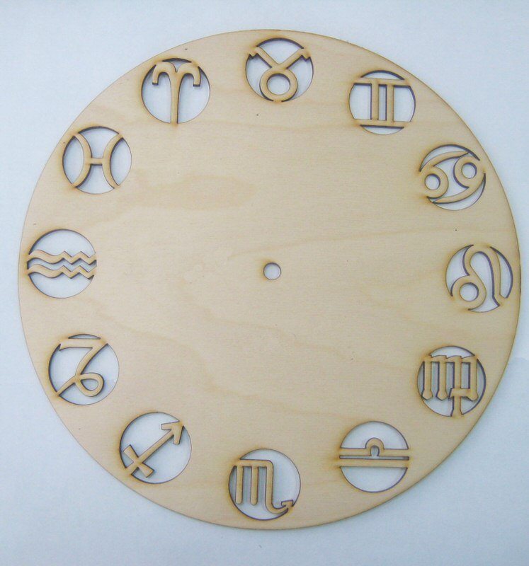 Intra απο ξύλο plywood 3mm-4mm πάχος - ζωδιακι Δίασταση 30x30 cm Intraeaxys-91jjk81m