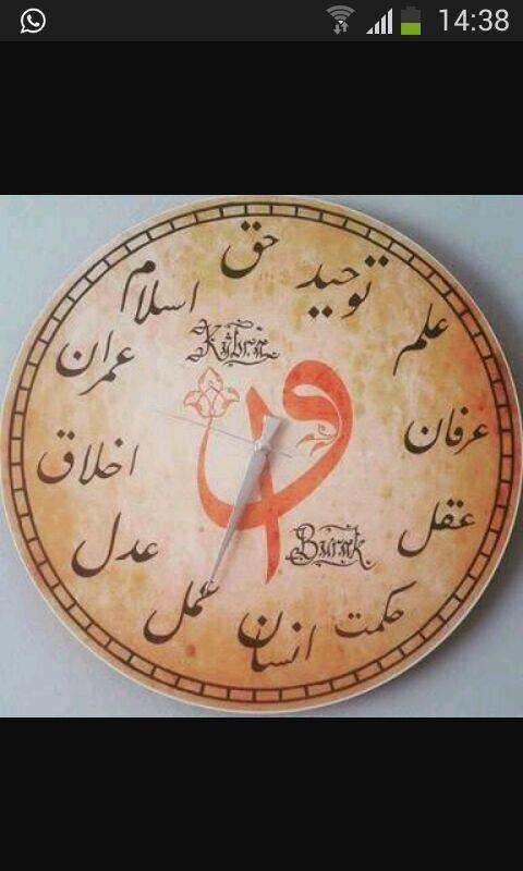 Intra απο ξύλο plywood 3mm-4mm πάχος - osmanlı Saat Δίασταση 30x30 cm Intraeaxys-eo2p9m18