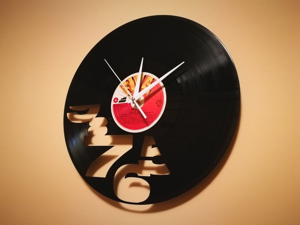 Intra απο ξύλο plywood 3mm-4mm πάχος - Ρολόι Numeri Tagliati Δίασταση 30x30 cm Intraeaxys-078yxjo5