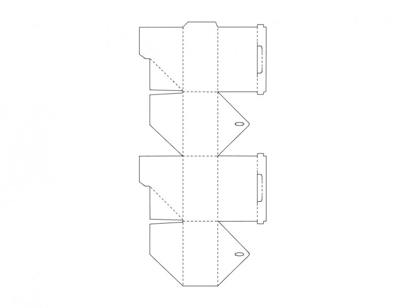 Intra απο ξύλο plywood 3mm-4mm πάχος - Κουτί αποθήκευσης αποστολής Δίασταση 30x30 cm Intraeaxys-51r4jvo6