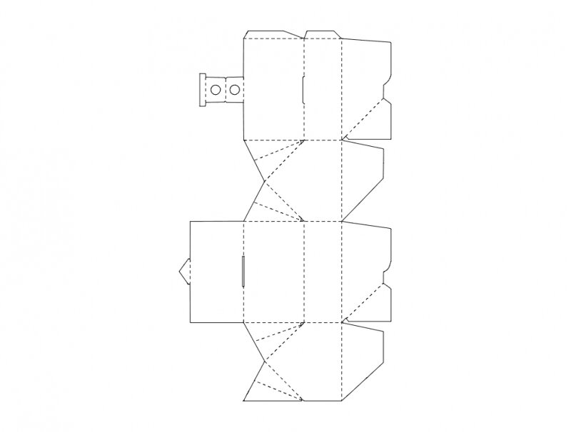 Intra απο ξύλο plywood 3mm-4mm πάχος - Διάνυσμα πρότυπο κουτιά από χαρτόνι Δίασταση 30x30 cm Intraeaxys-eo2jpm18