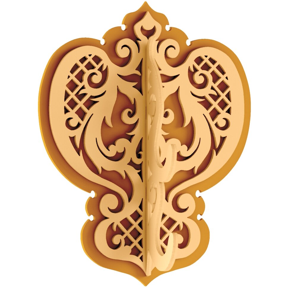 Intra απο ξύλο plywood 3mm-4mm πάχος - Διακοσμητικές κρεμάστρες τοίχου Διακοσμητικοί γάντζοι Δίασταση 30x30 cm Intraeaxys-eoxzvx1z