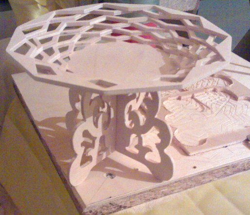 Intra απο ξύλο plywood 3mm-4mm πάχος - Vazochka Δίασταση 30x30 cm Intraeaxys-voq2rpjo