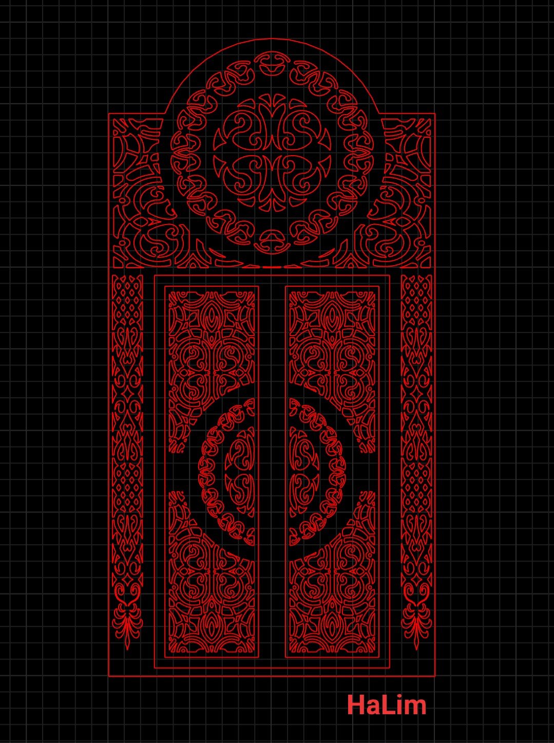 Intra απο ξύλο plywood 3mm-4mm πάχος - باب تفريغ شريف قرني Δίασταση 30x30 cm Intraeaxys-qomm2qro