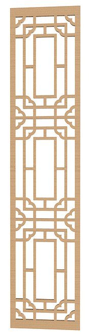 Intra απο ξύλο plywood 3mm-4mm πάχος - Μοτίβο διαχωρισμού Δίασταση 30x30 cm Intraeaxys-pok308j7