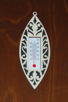 Intra απο ξύλο plywood 3mm-4mm πάχος - Ξύλινο κάλυμμα θερμομέτρου τοίχου Δίασταση 30x30 cm Intraeaxys-m1d6l6e7