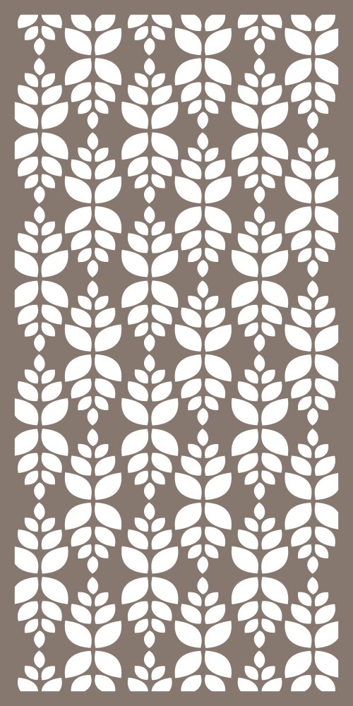 Intra απο ξύλο plywood 3mm-4mm πάχος - Διακοσμητικό διάνυσμα μοτίβο οθόνης Δίασταση 30x30 cm Intraeaxys-ro6yyn27