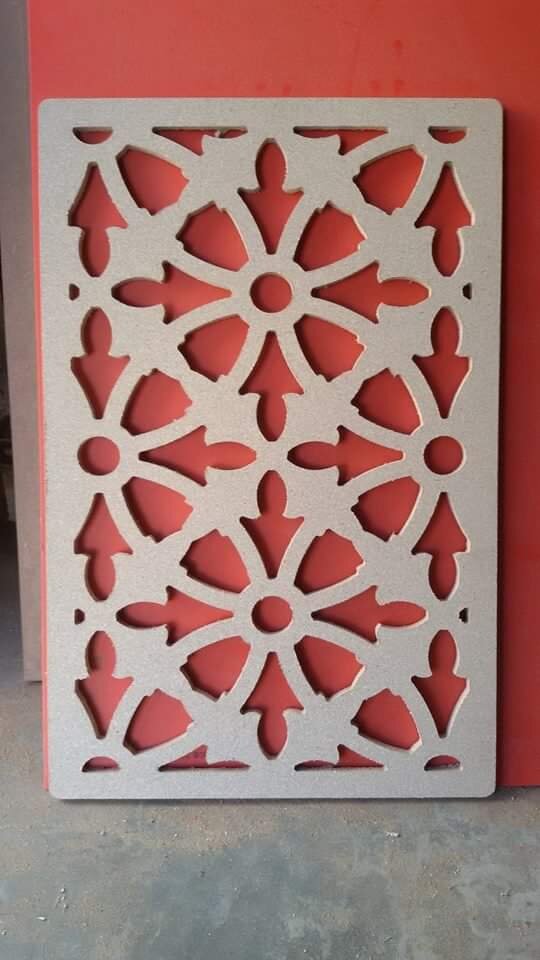 Intra απο ξύλο plywood 3mm-4mm πάχος - CNC 2D σχέδιο ξύλου Δίασταση 30x30 cm Intraeaxys-51r95r16