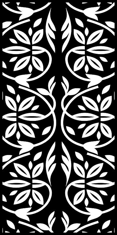 Intra απο ξύλο plywood 3mm-4mm πάχος - Δέντρα Floral μοτίβο οθονών απορρήτου Δίασταση 30x30 cm Intraeaxys-voqp9512