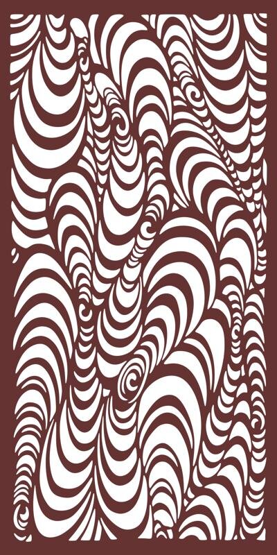 Intra απο ξύλο plywood 3mm-4mm πάχος - Νερό μοτίβο διανυσματική τέχνη Δίασταση 30x30 cm Intraeaxys-lop4jxow