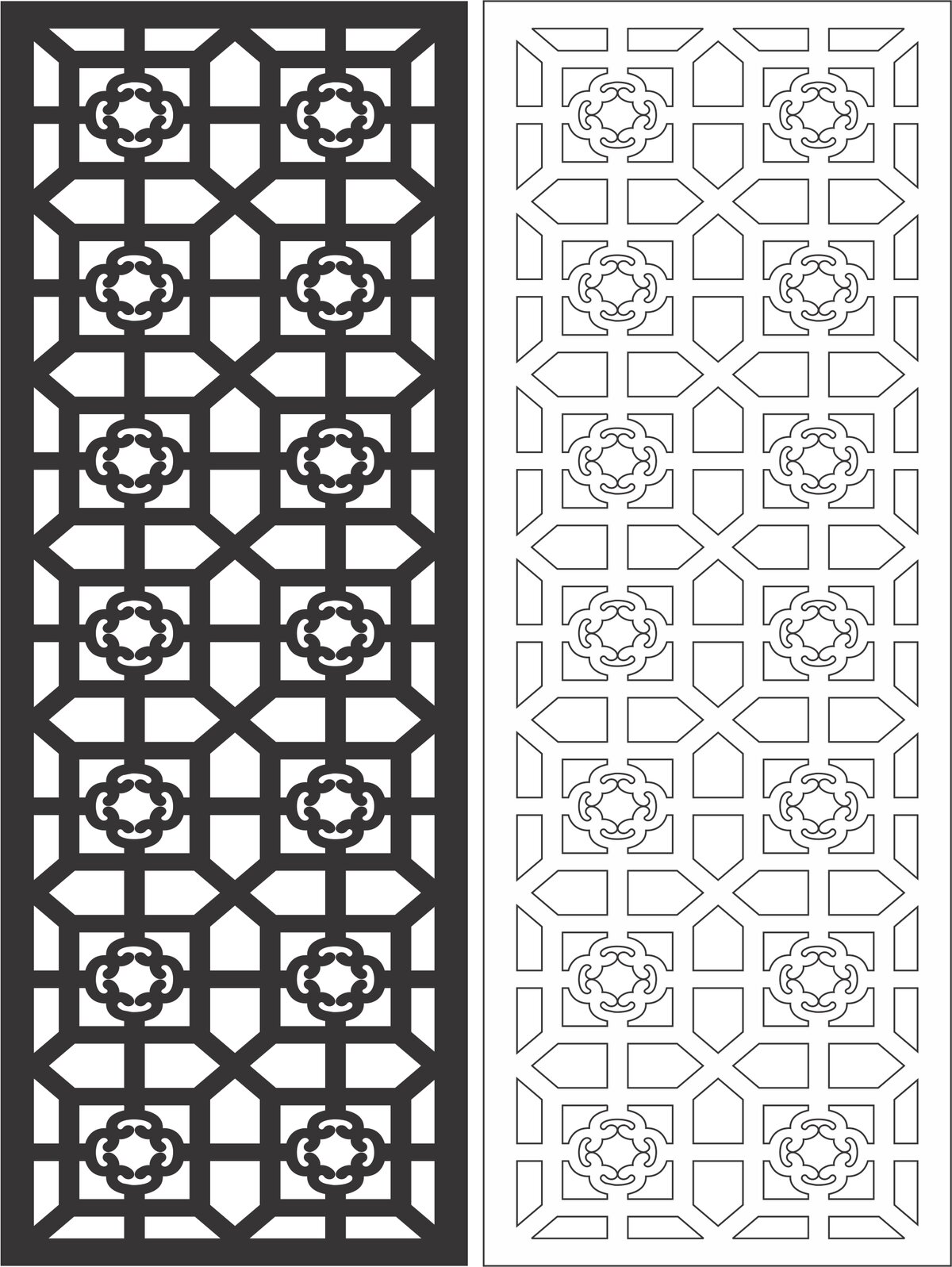 Intra απο ξύλο plywood 3mm-4mm πάχος - Οθόνη Διαχωριστών Δωματίων Δίασταση 30x30 cm Intraeaxys-0783gn15