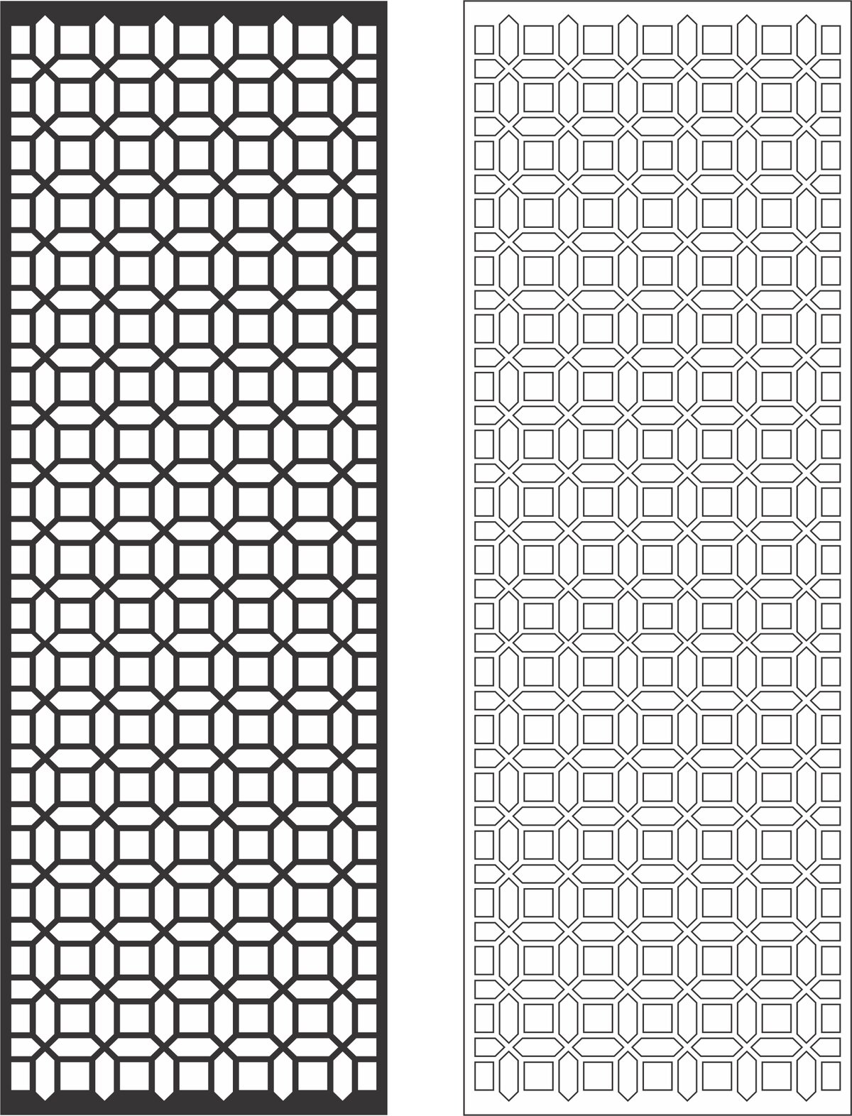 Intra απο ξύλο plywood 3mm-4mm πάχος - Γεωμετρική Διακοσμητική Γρίλια Δίασταση 30x30 cm Intraeaxys-zo92g41k