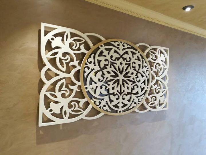 Intra απο ξύλο plywood 3mm-4mm πάχος - Duvar Σεπ Δίασταση 30x30 cm Intraeaxys-51rkym76