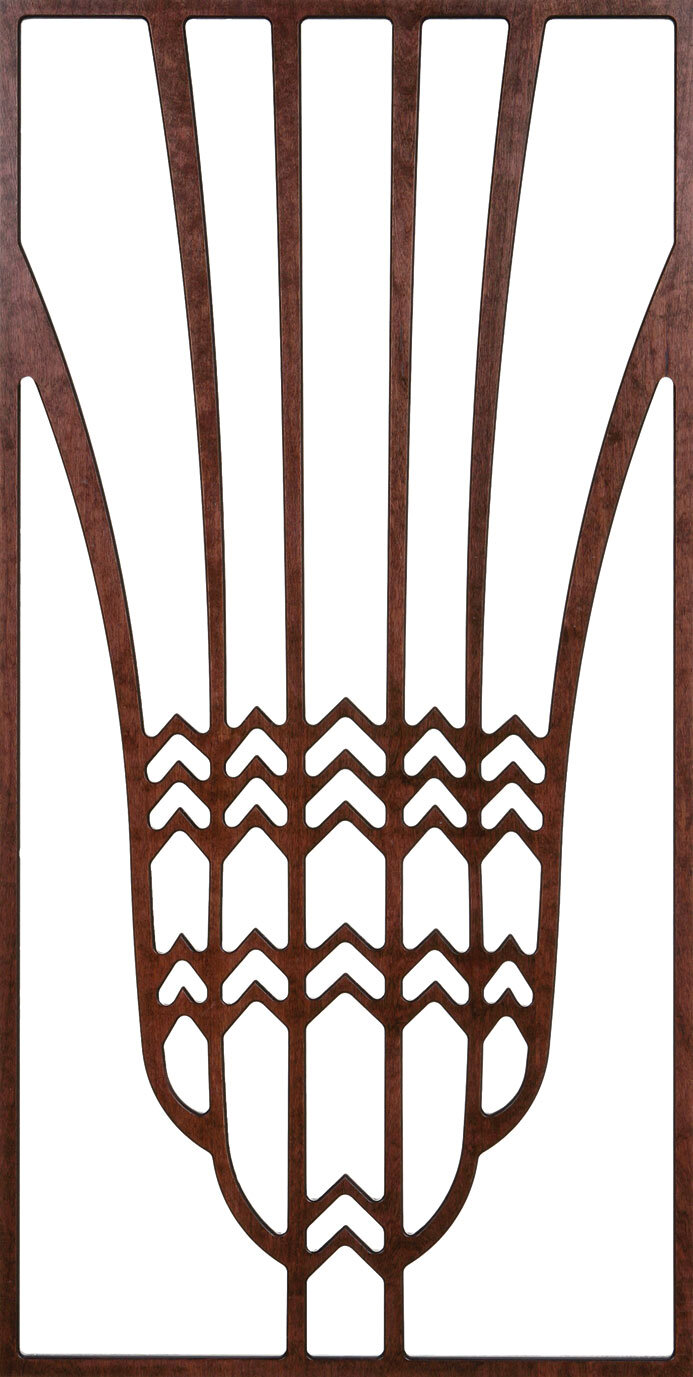 Intra απο ξύλο plywood 3mm-4mm πάχος - Διαχωριστικό τοίχου 300-v142 Δίασταση 30x30 cm Intraeaxys-51rk8376