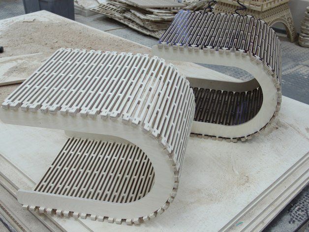 Intra απο ξύλο plywood 3mm-4mm πάχος - Σκαμνί Γιν και Γιανγκ Δίασταση 30x30 cm Intraeaxys-ro6yqr27